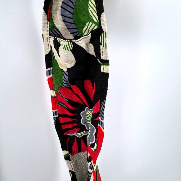 New Retro Floral Print Fabric Hobo Bag Shoulder Bag Large Canvas Bohemian Purse - Picture 5 of 8